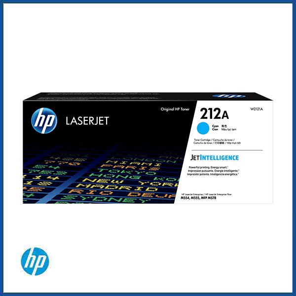 HP 212A Cyan Original LaserJet Toner Cartridge – W2121A in Qatar